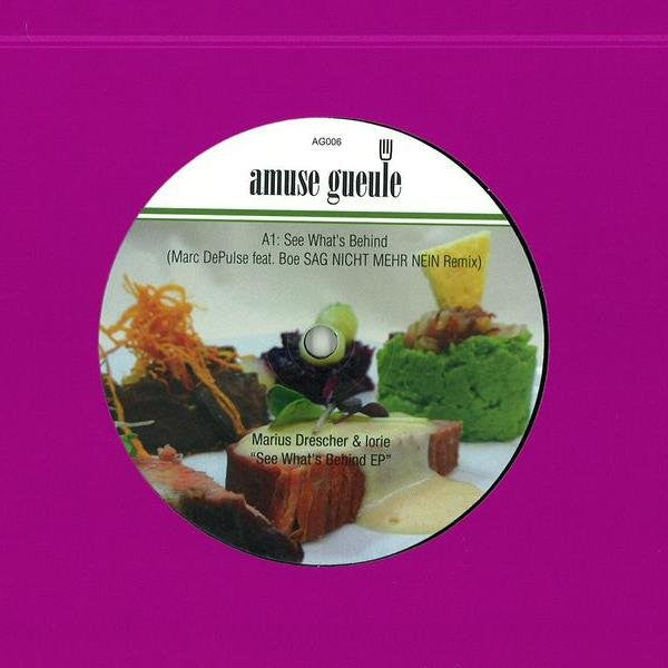 Marius Drescher & Iorie ~ See What's Behind EP (Vinyl) - Djungel & Jazz