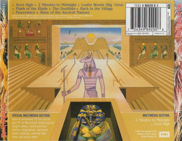 Iron Maiden ~ Powerslave (Vinyl) - Djungel & Jazz