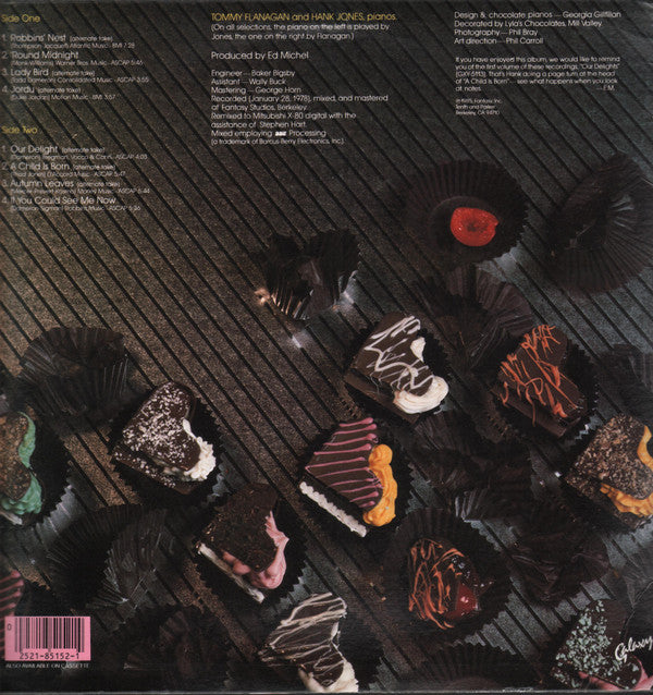 Tommy Flanagan And Hank Jones ~ More Delights (Vinyl) - Djungel & Jazz