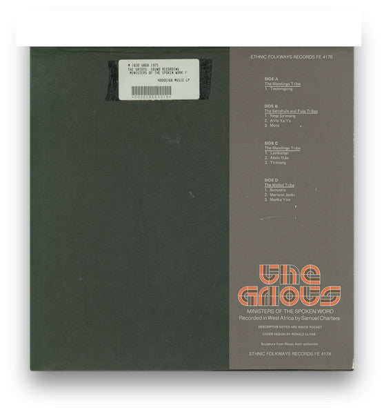 Various ~ The Griots: Ministers Of The Spoken Word (Vinyl) - Djungel & Jazz