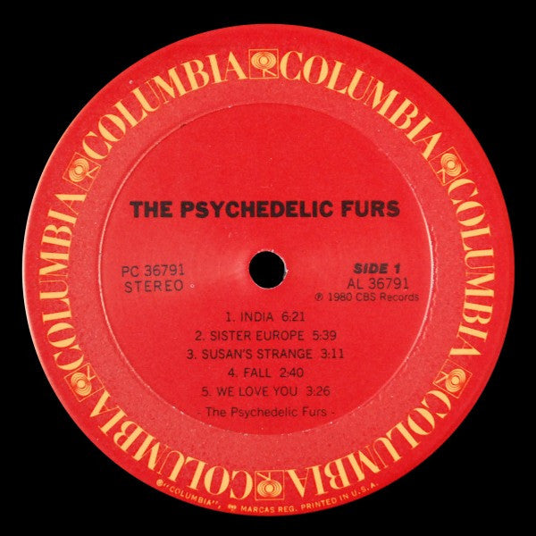 The Psychedelic Furs ~ The Psychedelic Furs (Vinyl) - Djungel & Jazz