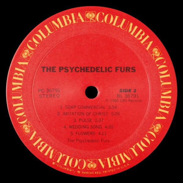The Psychedelic Furs ~ The Psychedelic Furs (Vinyl) - Djungel & Jazz
