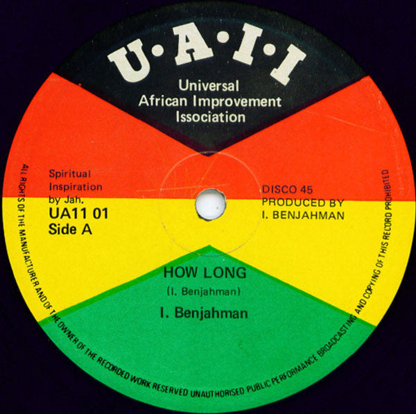 I Benjahman : How Long (12")