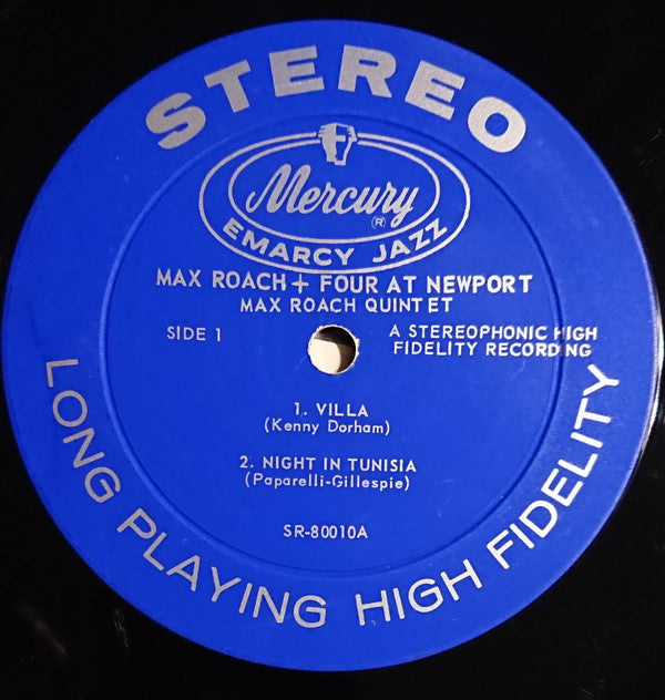 Max Roach Quintet ~ Max Roach + Four At Newport (Vinyl) - Djungel & Jazz