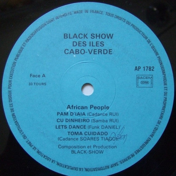 The Black Show : African People (LP, Album)