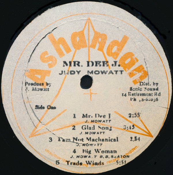 Judy Mowatt : Mr. Dee-J (LP, Album)