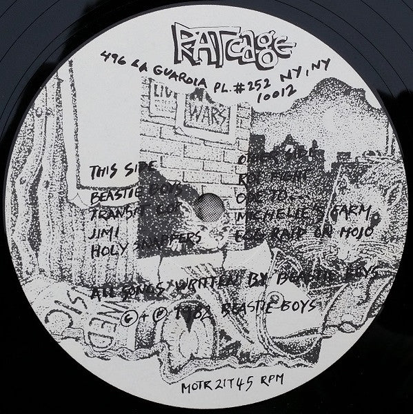 Beastie Boys ~ Polly Wog Stew EP (Vinyl) - Djungel & Jazz