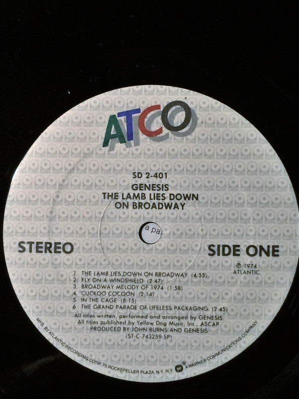Genesis ~ The Lamb Lies Down On Broadway (Vinyl) - Djungel & Jazz