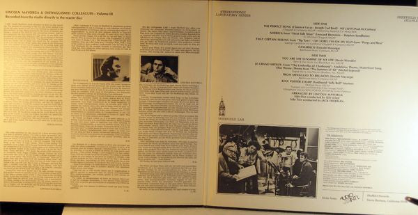 Lincoln Mayorga ~ Lincoln Mayorga & Distinguished Colleagues - Volume III (Vinyl) - Djungel & Jazz