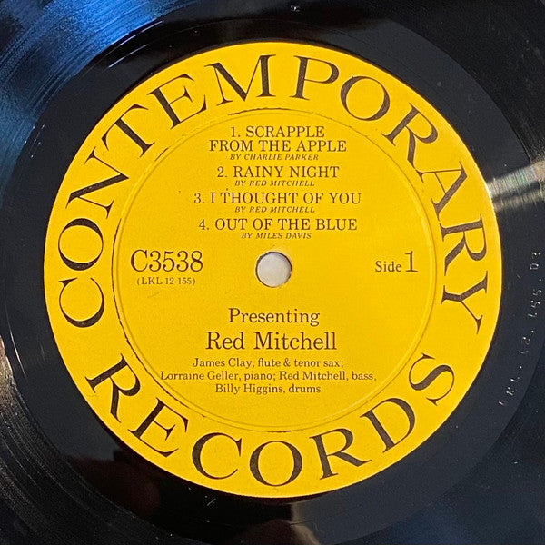 Red Mitchell ~ Presenting Red Mitchell (Vinyl) - Djungel & Jazz
