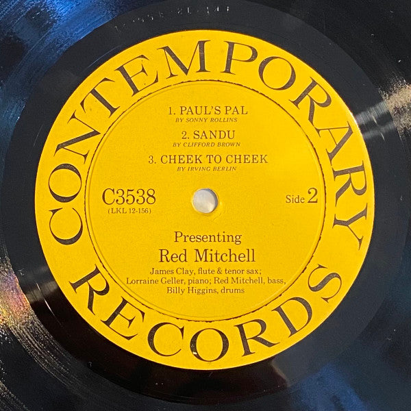 Red Mitchell ~ Presenting Red Mitchell (Vinyl) - Djungel & Jazz