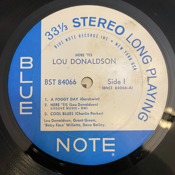 Lou Donaldson ~ Here 'Tis (Vinyl) - Djungel & Jazz