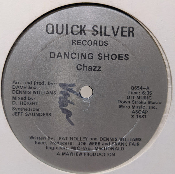 Chazz (2) : Dancing Shoes (12")