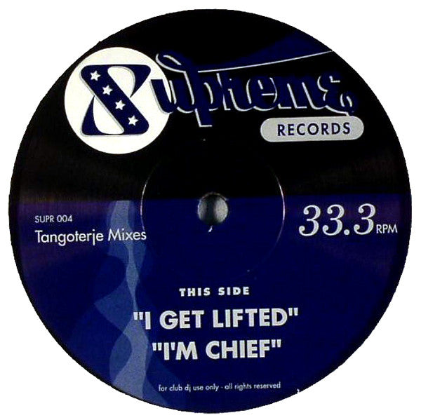 Tangoterje ~ I Get Lifted (Vinyl) - Djungel & Jazz
