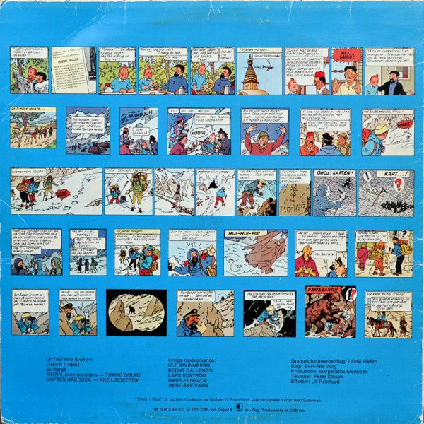 Hergé ~ Tintin I Tibet (Vinyl) - Djungel & Jazz