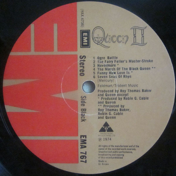 Queen ~ Queen II (Vinyl) - Djungel & Jazz