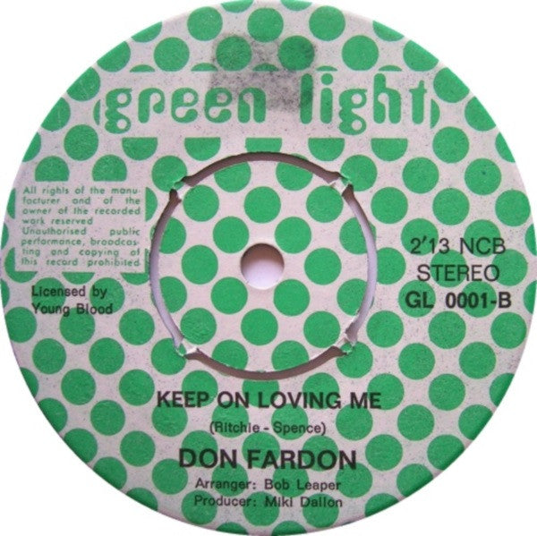 Don Fardon ~ I'm Alive (Vinyl) - Djungel & Jazz