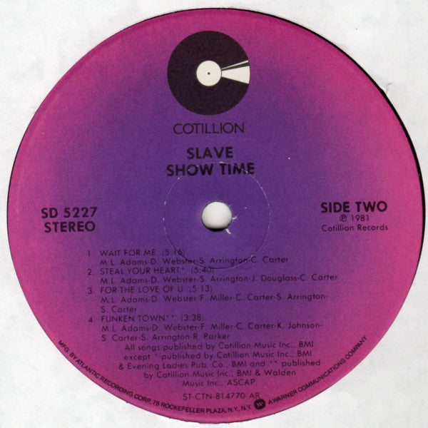Slave ~ Show Time (Vinyl) - Djungel & Jazz