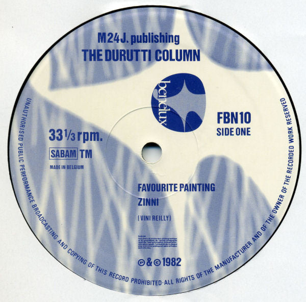 The Durutti Column ~ Deux Triangles (Vinyl) - Djungel & Jazz