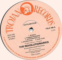 The Revolutionaries : Outlaw Dub (LP, Album, Ora)