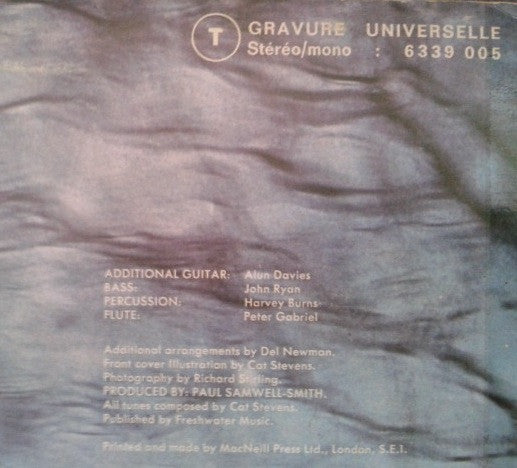 Cat Stevens ~ Mona Bone Jakon (Vinyl) - Djungel & Jazz