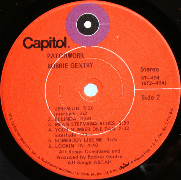 Bobbie Gentry ~ Patchwork (Vinyl) - Djungel & Jazz