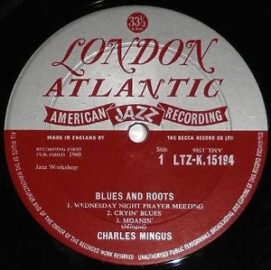 Charlie Mingus ~ Blues & Roots (Vinyl) - Djungel & Jazz