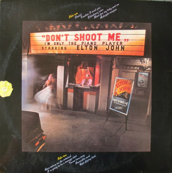 Elton John ~ Don't Shoot Me I'm Only The Piano Player (Vinyl) - Djungel & Jazz