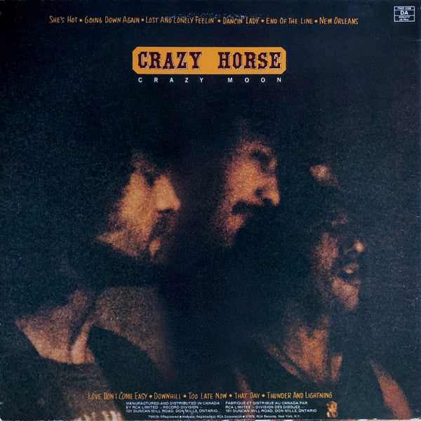 Crazy Horse ~ Crazy Moon (Vinyl) - Djungel & Jazz