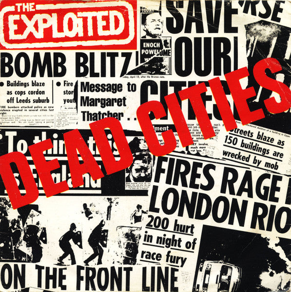 The Exploited ~ Dead Cities (Vinyl) - Djungel & Jazz