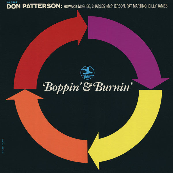 Don Patterson : Boppin' & Burnin' (LP, Album)