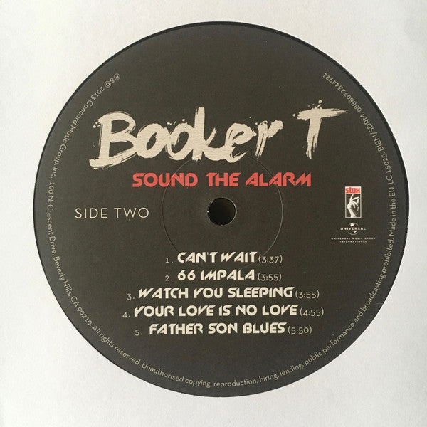 Booker T ~ Sound The Alarm (Vinyl) - Djungel & Jazz