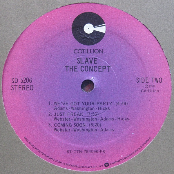 Slave : The Concept (LP, Album, PR )