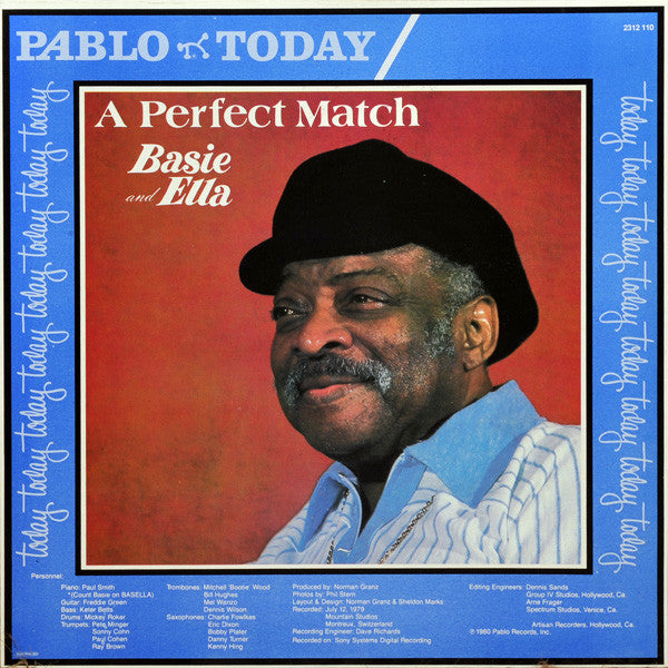 Ella And Basie ~ A Perfect Match (Vinyl) - Djungel & Jazz