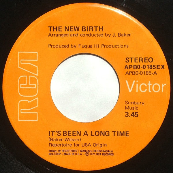 The New Birth ~ It´s Been A Long Time / Keep On Doin' It (Vinyl) - Djungel & Jazz