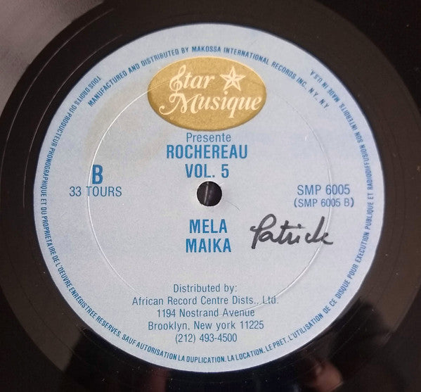 Tabu Ley Rochereau et Orchestre Afrisa L'International ~ Rochereau Vol. 5 (Vinyl) - Djungel & Jazz