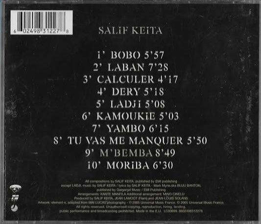 Salif Keita ~ M'Bemba (Vinyl) - Djungel & Jazz