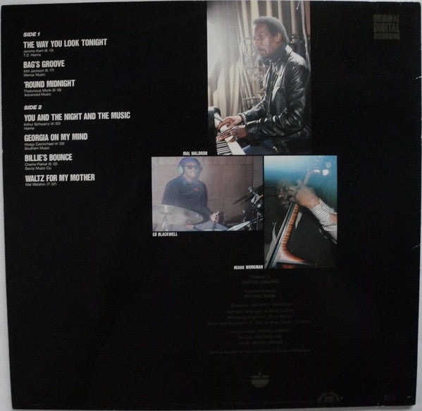Mal Waldron, Reggie Workman, Ed Blackwell ~ You And The Night And The Music (Vinyl) - Djungel & Jazz