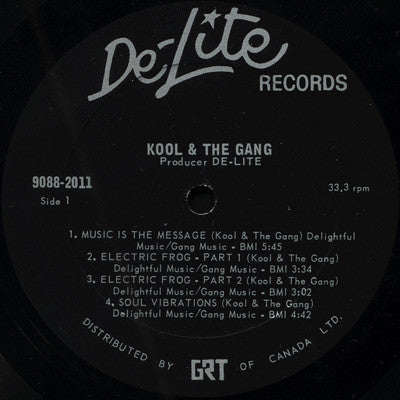 Kool And The Gang* : Music Is The Message (LP, Album)
