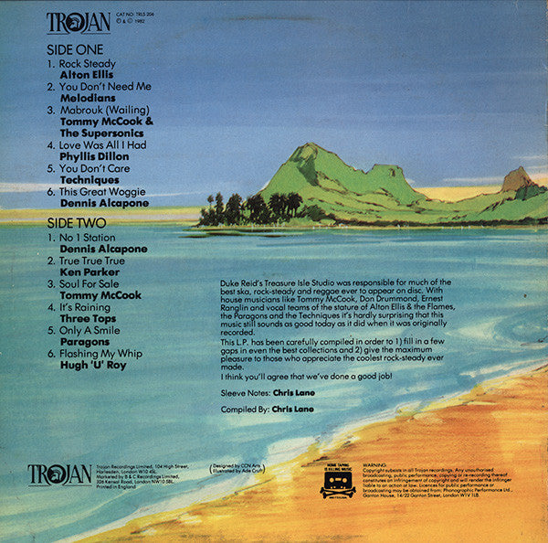 Various : Gems From Treasure Isle Or Real Cool Rock Steady (LP, Comp)