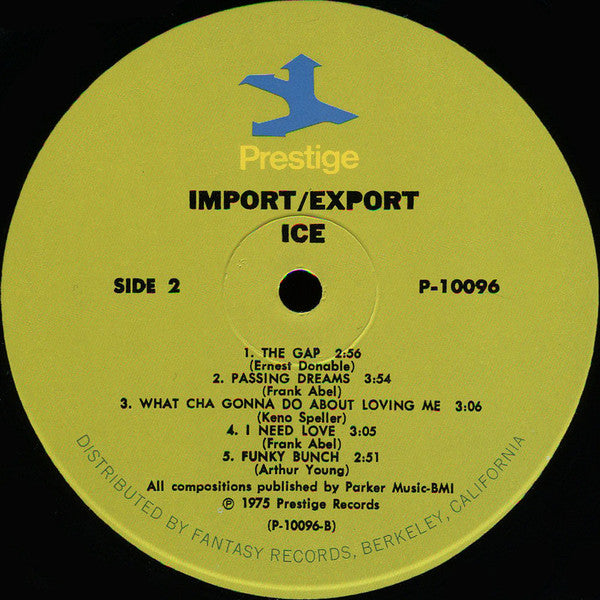 Ice (3) : Import / Export (LP, Album)