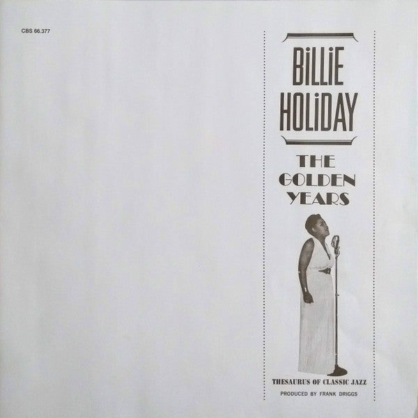 Billie Holiday ~ The Golden Years 1933-1941 (Vinyl) - Djungel & Jazz