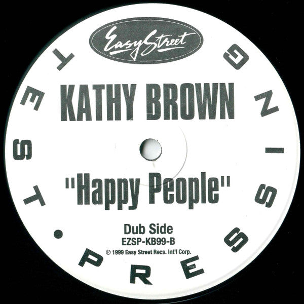 Kathy Brown : Happy People (12", TP)