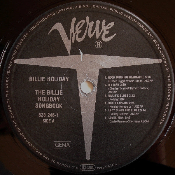 Billie Holiday ~ The Billie Holiday Songbook (Vinyl) - Djungel & Jazz
