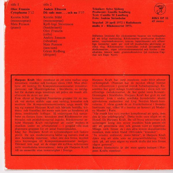 Harpans Kraft ~ Musiknyheter Från (Vinyl) - Djungel & Jazz
