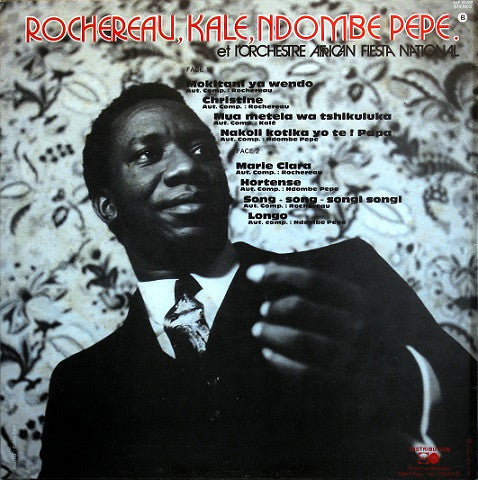 Tabu Ley Rochereau, Rene Kassanda, Ndombe Opetum & Orchestre Afrisa L'International ~ Rochereau Kale Ndombe Pepe & L'Orchestre African Fiesta National (Vinyl) - Djungel & Jazz