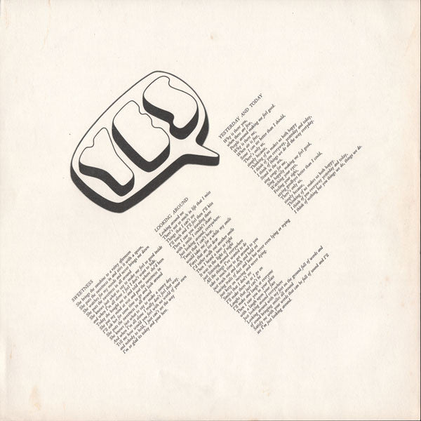 Yes ~ Yes (Vinyl) - Djungel & Jazz