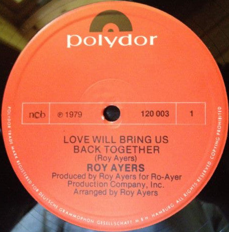 Roy Ayers ~ Love Will Bring Us Back Together / Fever (Vinyl) - Djungel & Jazz