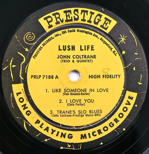 John Coltrane ~ Lush Life (Vinyl) - Djungel & Jazz