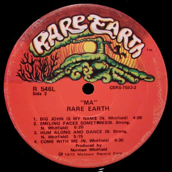 Rare Earth ~ Ma (Vinyl) - Djungel & Jazz